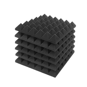Protection Wall Sound-absorbing Cotton Silencing Cotton Material Acoustic Foam Panel