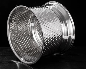 Enfriador de bebidas de acero inoxidable martillado de 22L, cubo de hielo grande para vino, cerveza, champán, vino para bodas, negocios KTV - Product Image 3