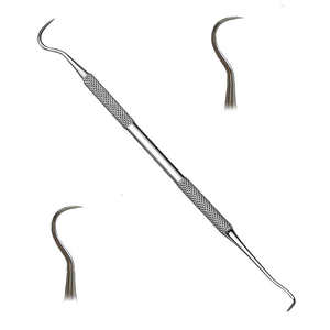 Instrumentos de Ortodoncia, Nuevo Diseño, Cureta y Escalador Dental Manual de Acero, Certificado CE - Product Image 2