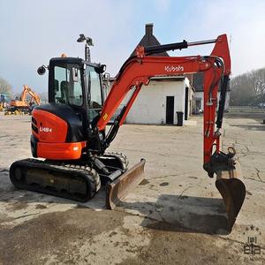 Gran oferta de miniexcavadora de 3,5 toneladas, excavadora pequeña de alta calidad y bajo precio, se mueve rápidamente, bomba de motor usada Original de choque rápido - Product Image 5