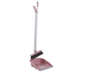 Floor Sweeper Handheld Manual <b>PET</b> Dustpan Broom Long Handle Dustpan and <b>Brush</b> Set Soft Broom Head Eco-friendly Durable - Product Image 4