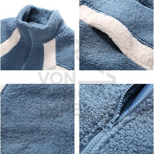 Custom Design <b>Sherpa</b> <b>Fleece</b> <b>Men's</b> Jackets Street Wear Outdoor <b>Man</b> Jackets High Manufacturers <b>Fleece</b> <b>Sherpa</b> Jacket For <b>Man</b> - Product Image 2