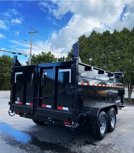 Compre este Remolque Volquete Telescópico Hidráulico de 7x16 con Laterales de 2 pies, Ejes de 7K y Engranaje para Uso Agrícola - Product Image 3