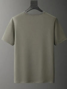 Offres Spéciales 100% coton hommes t-shirt logo personnalisé prix de gros stock, vêtements en vrac, mélange de vêtements balle, vêtements d'occasion - Product Image 4