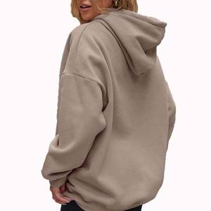 2025 sudaderas con capucha cómodas para mujer, transpirables, informales, de algodón suave, con Logo frontal, ropa de uso diario relajada - Product Image 3