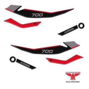 Adesivi 3D Personalizzati per Moto Morini X-Cape 700 2025 per Decorazione - Product Image 2
