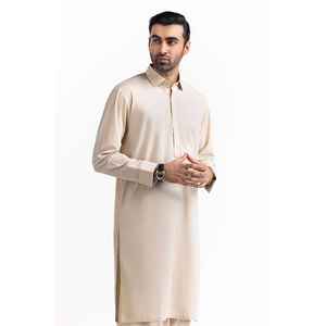 Costume de mariage beige coupe ajustée SK-S23-033, style professionnel classique, fermeture simple boutonnage, fermeture éclair, haute qualité - Min. Commandez 2 pièces - Product Image 2