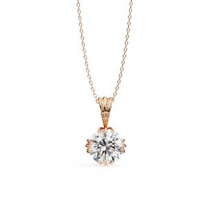 จี้ทอง18K สำหรับผู้หญิงประดับเพชรที่สวยเลิศ - Product Image 1