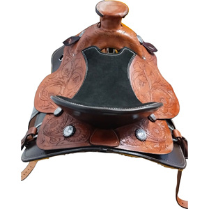 Harnais de selle Western en cuir véritable sur arbre en fibre avec produit très durable IN;34648 14 15 16 17 18 dollar 65 - Product Image 2