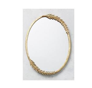 SET OF 3 Gold Round Mirror for Bathroom Circle Wall Mirror Mounted Modern Brushed <b>Brass</b> Metal <b>Frame</b> Round Mirror At Lower Price - Product Image 2