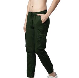 Pantalon cargo décontracté unisexe respirant sur mesure avec taille mi-haute anti-plis et multi-poches - Product Image 5