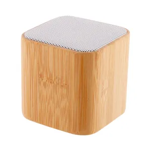 Altoparlante Ecologico in Bambù Cuboo, Gadget Sostenibile in Legno, Modello Cina 42208_AP800532 - Product Image 1
