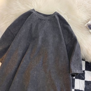 เสื้อยืดผู้ชายไซส์ใหญ่พิเศษสำหรับคนที่ล้างหิน/น้ำกรด - Product Image 6