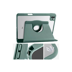 Étui rotatif à 360° Netzy 2025 M3 pour iPad Air 11 12,9 pouces, housse de protection avec support pour stylet thermique, fabriqué en TPU et cuir PU - Product Image 6