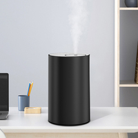 Diffuseur d'huiles essentielles sans eau Portable 10ml Mini Machine de parfum en métal Diffuseur d'aromathérapie d'hôtel de voiture à piles USB