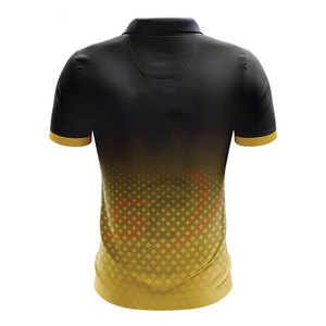 ที่มีคุณภาพสูงระเหิดเสื้อโปโลที่กำหนดเอง100% โพลีเอสเตอร์ผู้ชายเสื้อโปโล - Product Image 2