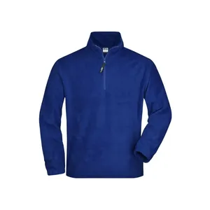 Felpa in Pile Personalizzata con Mezza Zip per Hoodie Promozionali e Merchandising - Product Image 3