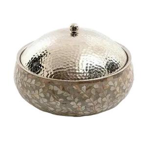 En bois pas cher prix Hotpot fait à la main style arabe en gros et fournisseurs rond - Product Image 5