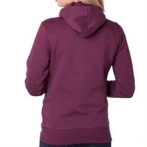 Haut à capuche court multicolore pour femme de haute qualité, fabriqué sur mesure pour la saison hivernale, en tissu tricoté imprimé, prix de vente en gros - Product Image 5