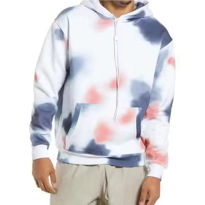 Sweat-shirts et sweats à capuche pour hommes de haute qualité, à fermeture éclair, surdimensionnés et amples, en molleton 100% coton biologique respirant - Product Image 1