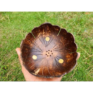 Plateaux à savon à prix compétitif en coquille de noix de coco un porte-savon durable - Product Image 2