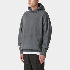 Logo personnalisé Fabricants Coton Éponge Française À Capuche Streetwear Acid Wash Casual Oversize Pullover Graphic Vintage Hoodies - Product Image 2