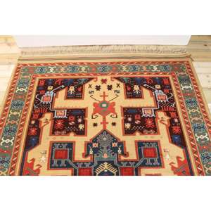 Tapis de 5x7,9 pieds, tapis turc vintage, tapis en laine rouge - Product Image 3