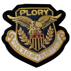 Insignes de fil de lingot de mode de haute qualité fabrication de qualité supérieure nouveau Design insignes de fil de lingot de mode mode personnaliser le patch #1770 - Product Image 1