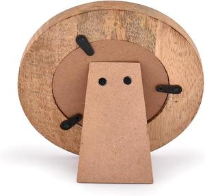 Elegant Handmade Wooden Photo <b>Frame</b> Customizable Modern Wall-<b>Mounted</b> Eco-Friendly Vertical Orientation for Tabletop Installation - Product Image 4