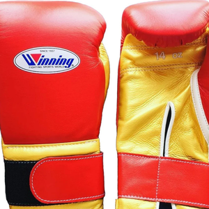 ถุงมือชกมวยหนังแท้สีแดงทองแบบมืออาชีพ พร้อมสายรัดข้อมือแบบเวลโคร สำหรับฝึกซ้อมและแข่งขัน เหมาะสำหรับผู้ชายและผู้หญิง - Product Image 2