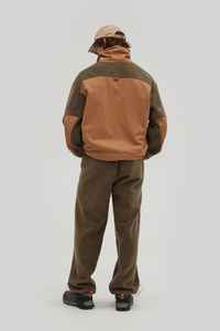 Survêtements 2 pièces en polaire de poids moyen de couleur assortie survêtements et survêtements de jogging logo personnalisé couleur unie coupe régulière pour hommes - Product Image 6