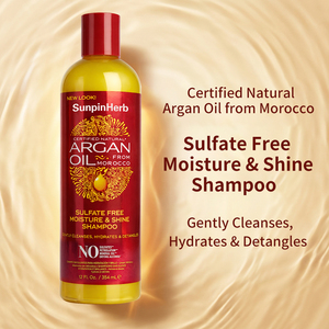 Shampooing certifié naturel à l'huile d'argan sans sulfate de Creme of Nature pour des soins capillaires naturels hydratants - Product Image 5