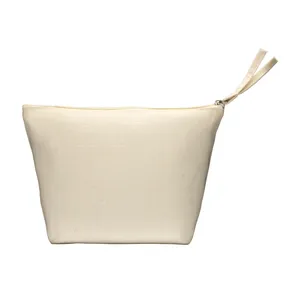 Beauty Case in Cotone Riciclato Sostenibile, Borsa da Toilette Eco-Friendly con Accessori Sostenibili - Product Image 2