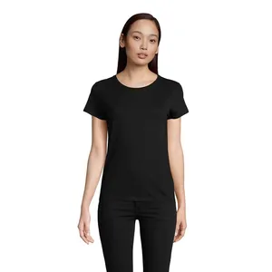 Camiseta de Algodón Orgánico para Mujer Pioneer, Mercancía Promocional Sostenible - Product Image 1