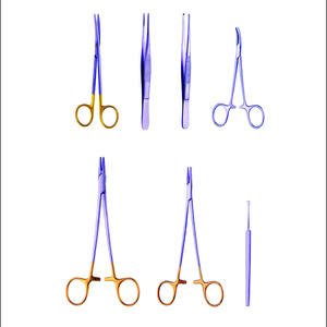 ชุดศัลยกรรมพลาสติก07ชิ้นเครื่องมือปลูกถ่ายผิวด้วยมือทำจากสเตนเลสสตีลมีความหนาอย่างดีวัสดุผิว - Product Image 1