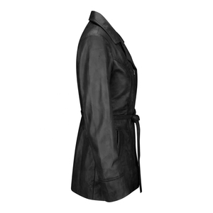 Chaqueta de Cuero para Mujer, Última Moda, Nuevo Diseño, Chaqueta Casual con Cierre para Invierno - Product Image 5