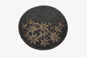 เสื่อแก้วลูกปัดแบนสำหรับโต๊ะรับประทานอาหารร้านอาหารบาร์งานแต่งงานแผ่นรองจานดีไซน์โต๊ะรับประทานอาหารแบบหยาบ - Product Image 4