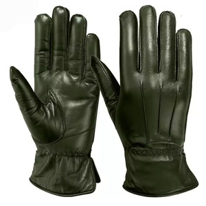 Gants en cuir à la mode pour femmes Gants à la mode pour hommes Gant d'habillage Peau de mouton Service OEM Vie quotidienne personnalisée - Product Image 3