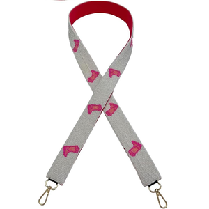 Correas de guitarra con cuentas bordadas a mano con semillas de Multi & Design con diseño de monedero de estrella y hechas a mano - Product Image 4