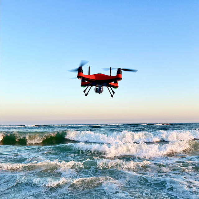 BROUAV Waterproof Fishing Drone with 4K Camera Long Flight Time and GPS Control payload 2.2kg IP67 Rated 1.5km-Casting Range