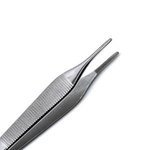 Pince à tissus Micro Adson TC pince à épiler 12cm pince chirurgicale dentaire Instruments pince à pouce Adson tissu - Product Image 6
