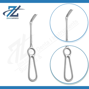 Écarteur Langenbeck lame à une extrémité 22mm x 6mm en acier inoxydable Instrument chirurgical manuel certifié CE réutilisable fabriqué au Pakistan - Product Image 3