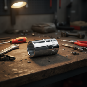 Chiavi a bussola poligonali cromate da 1/2 pollice con attacco femmina - Product Image 3