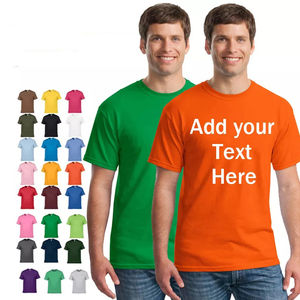 Camisetas Premium personalizadas con estampado de Lieghtwieght para hombre, 100% algodón para hombre, cuello redondo personalizado, camisa con estampado DTF, camisa con diamantes de imitación - Product Image 5