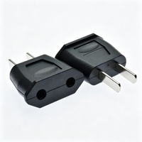 Adaptateur de voyage UE vers US disponible en OEM, adaptateur secteur mural 6A, mini convertisseur de prise pour voyages à l'étranger, commande en gros