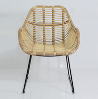 Fauteuil de salle à manger moderne en teck, structure en bois massif, écologique, durable, minimaliste, pour extérieur, parc, cuisine, café, restaurant, salon