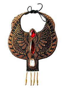 Collar de Estilo Bohemio Hecho a Mano con Cuentas de Vidrio para Fiesta de Bodas Vintage Africana - Product Image 4