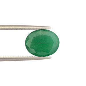 Piedra preciosa de alta calidad 11X9MM Corte ovalado Esmeralda zambiana natural 2,85 Ct Piedra preciosa suelta de alta calidad Proveedor directo al por mayor - Product Image 1