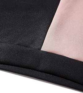 Men's New Casual Color Block Pullover Graphic Sweatshirt Loose Fit <b>Long</b> <b>Sleeves</b> Trendy Drawstring Hood Seamless Yoga Sportswear - Product Image 4