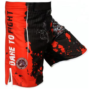 Shorts de boxe MMA de qualité supérieure, unisexe, sur mesure, design personnalisé, taille plus, qualité supérieure, pour la salle de sport, arts martiaux, devant personnalisé - Product Image 2